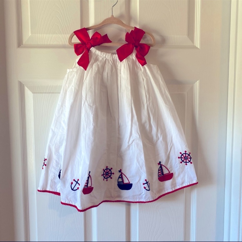 Rachel Zoe Girls Sailboat Dress
